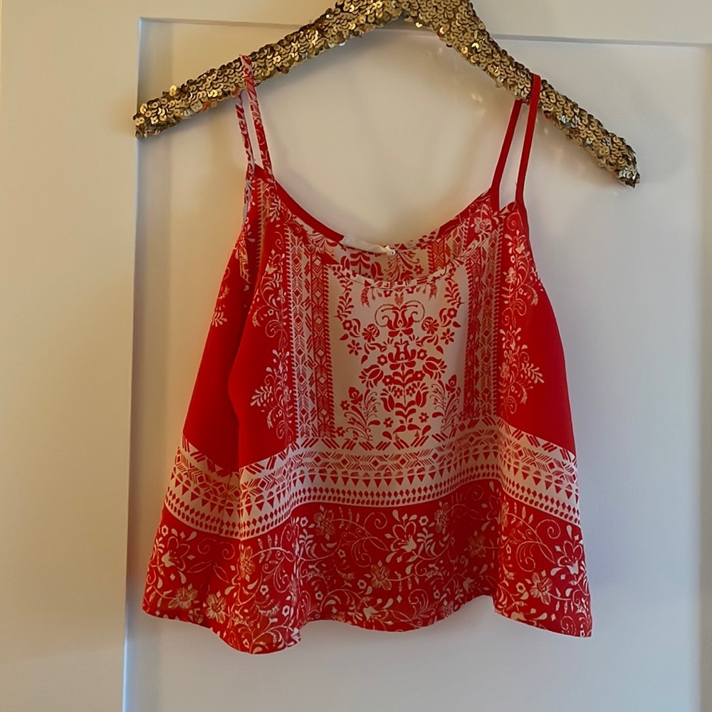 Lush Red Crop Top